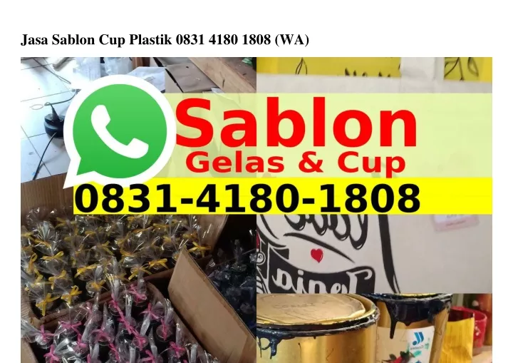 jasa sablon cup plastik 0831 4180 1808 wa