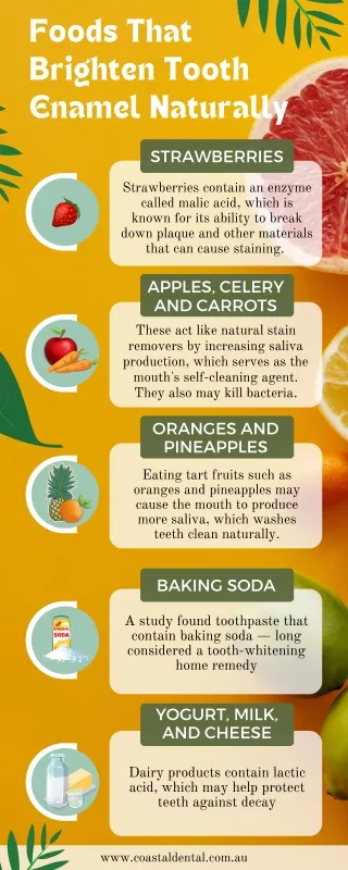 Foods That Brighten Tooth Enamel Naturally