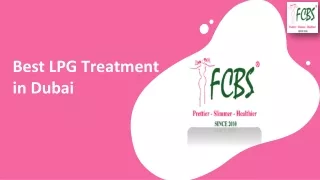 Best LPG Treatment in Dubai - FCBS