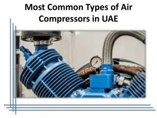 most common types of air compressors in uae