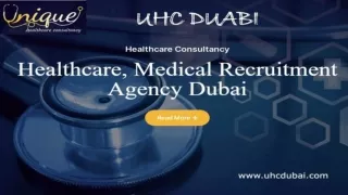 Medical recruitment agency Dubai - UHCDubai