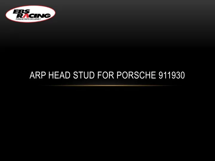 arp head stud for porsche 911930