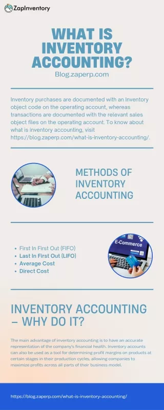 What is inventory accounting?