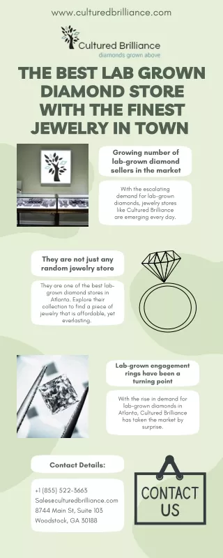 The Best Lab Grown Diamond Store With The Finest Jewelry In Town