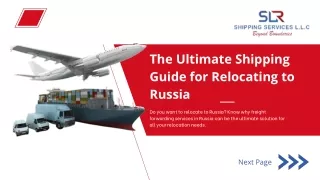 Complete Shipping Guide for Relocating to Russia