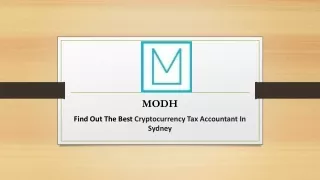 Find Out The Best Cryptocurrency Tax Accountant In Sydney