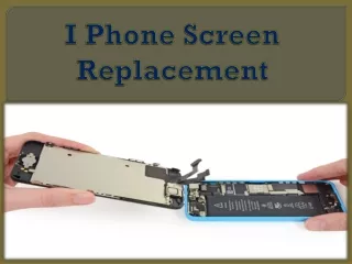 i phone screen replacement