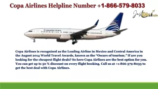 copa airlines helpline number 1 866 579 8033