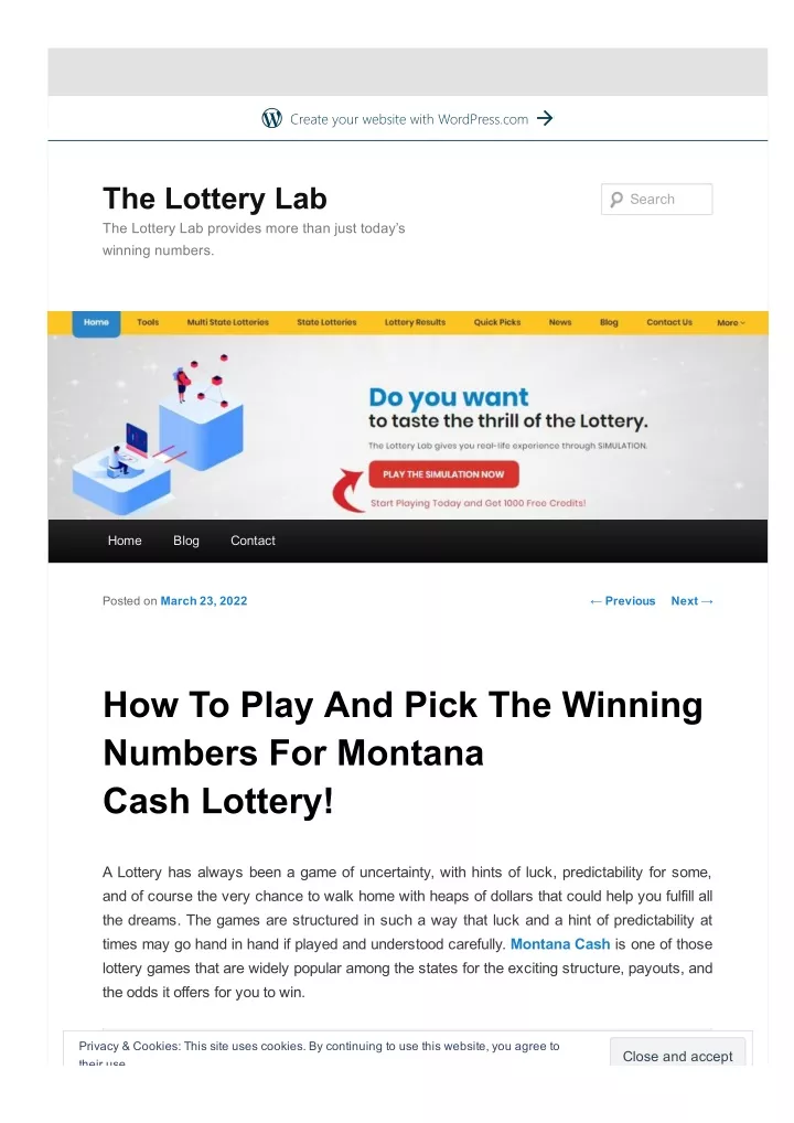 how to play and pick the winning numbers