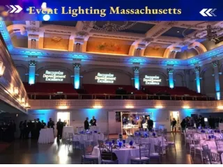 Event Lighting massachusetts | Event Sound and Video