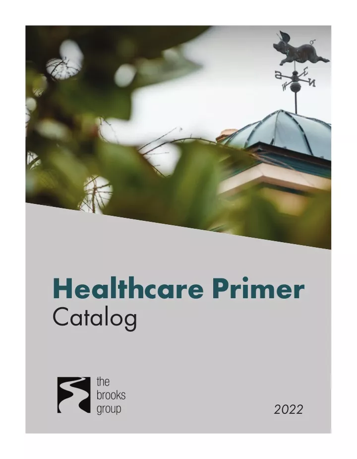 healthcare primer catalog
