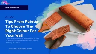 Tips From Painter To Choose The Right Colour For Your Wall