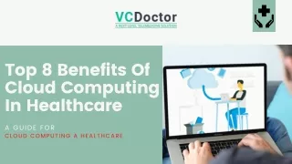 Benefits Of Cloud Computing In Healthcare