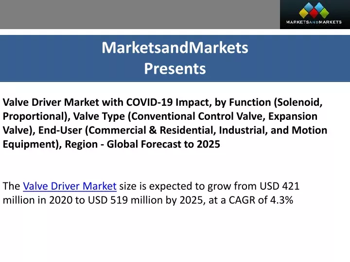 marketsandmarkets presents