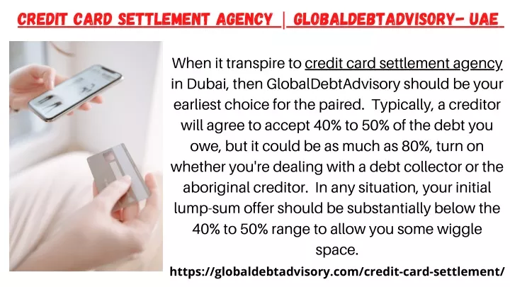 credit card settlement agency globaldebtadvisory