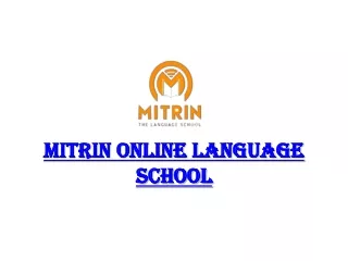 MITRIN ONLINE LANGUAGE SCOOL