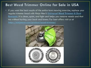 Best Weed Trimmer Online for Sale in USA