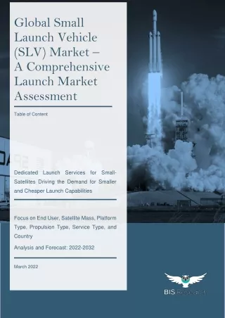 global small launch vehicle slv market