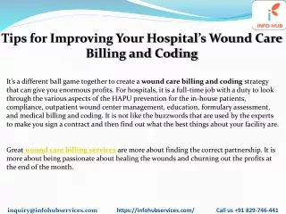 tips for improving your hospital s wound care