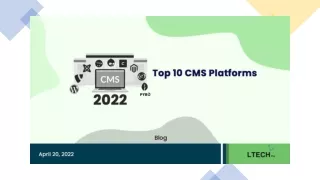 Most Popular CMS Platforms