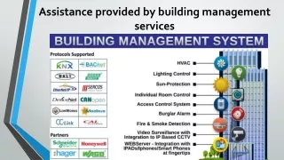 Assistance provided by building management services