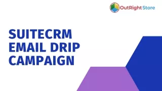 SuiteCRM Email Drip Campaign