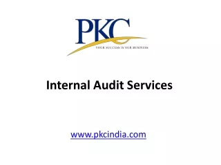 internal audit services