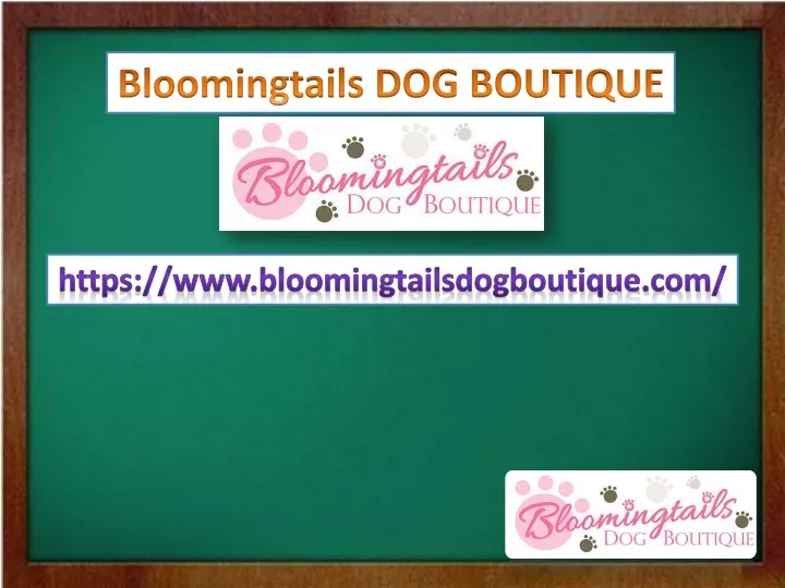 bloomingtails dog boutique