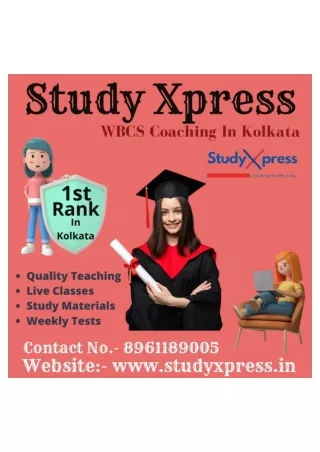 Study Xpress - Best WBCS Coaching in Kolkata.