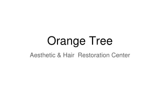 Orange Tree Health