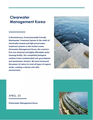 clearwater management korea