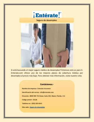 seguro de desempleo