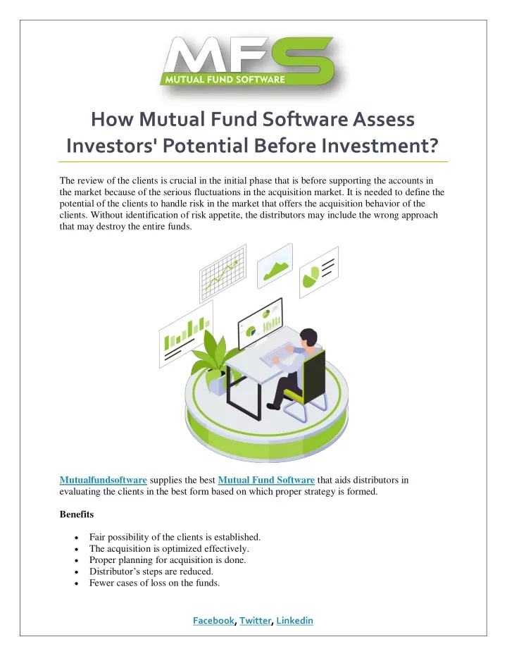 how mutual fund software assess investors