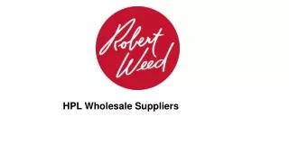 hpl wholesale suppliers