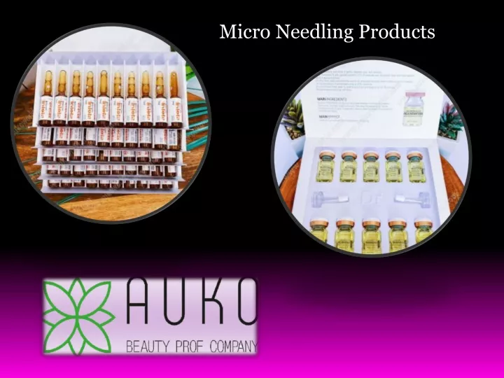 micro needling products