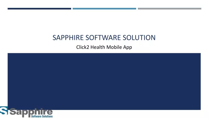 sapphire software solution