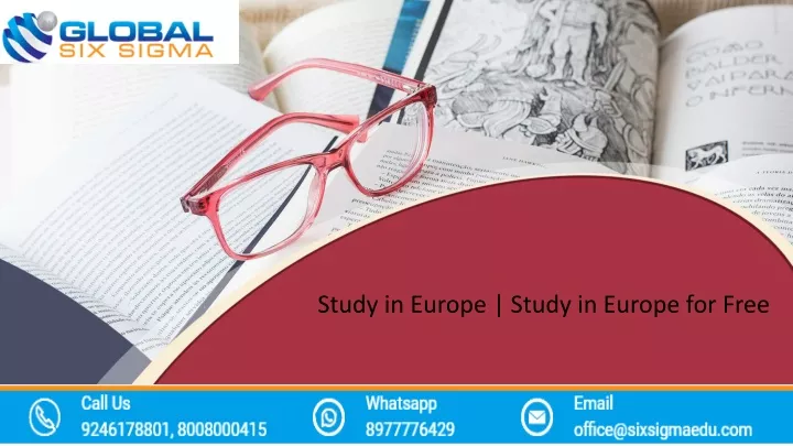 study in europe study in europe for free