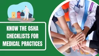 OSHA Training for Healthcare Providers