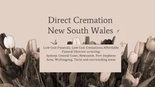 Direct Cremation Central Coast