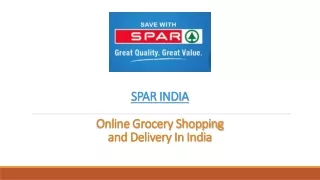 spar india spar india