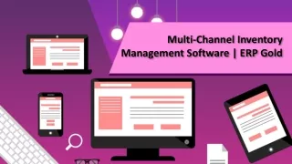 Multi-Channel Inventory Management Software | ERP Gold
