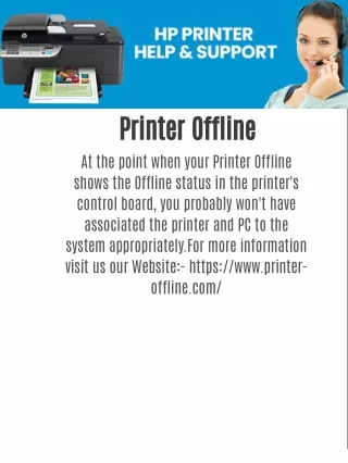 printer offline