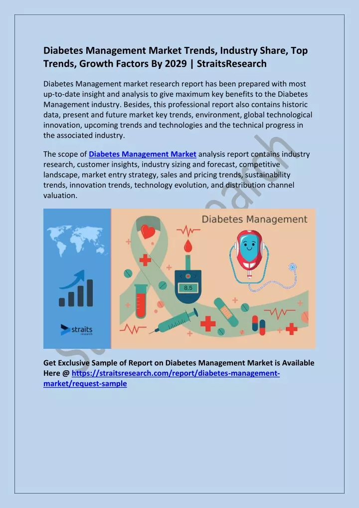 diabetes management market trends industry share