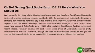 oh no getting quickbooks error 15311 here s what you should do