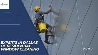 Dallas Residential Window Cleaning Services