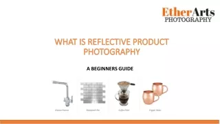 what is reflective product photography