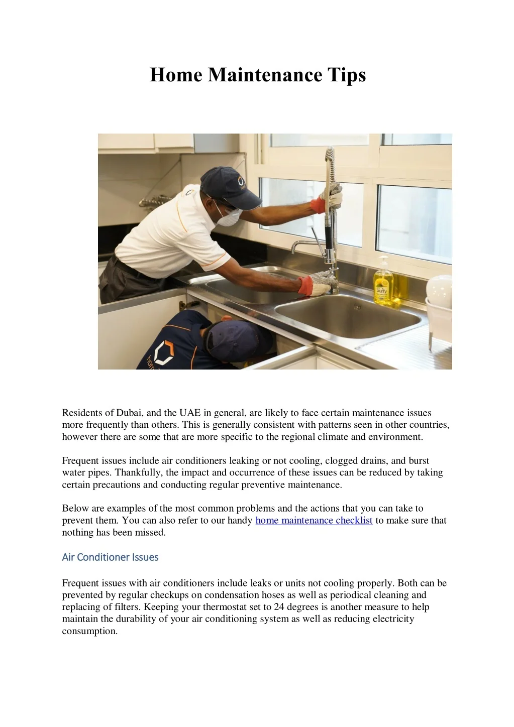 PPT - Home Maintenance Tips PowerPoint Presentation, free download - ID ...