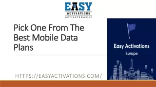 Prepaid Mobile Plans | Easy Activations
