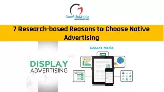 7 Research-based Reasons to Choose Native Advertising