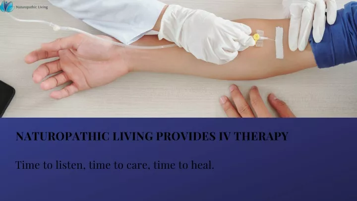 naturopathic living provides iv therapy